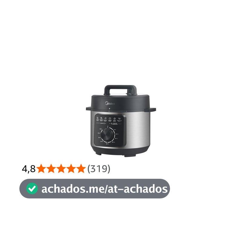 Midea Panela de Pressão Mecânica 4L,127V