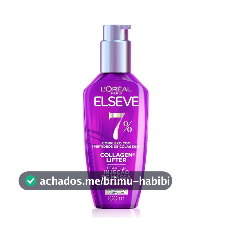 Sérum Leave-in Cabelos Finos Elseve L'Oréal Paris Colágeno Encorpador 100ml