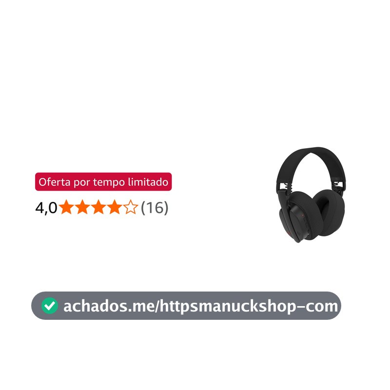 Headset Gamer Redragon Luce Preto H888
