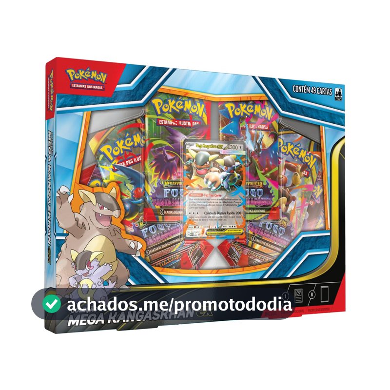 Pokémon TCG, Coleção Mega Kangaskhan ex, Carta Laminada Promocional