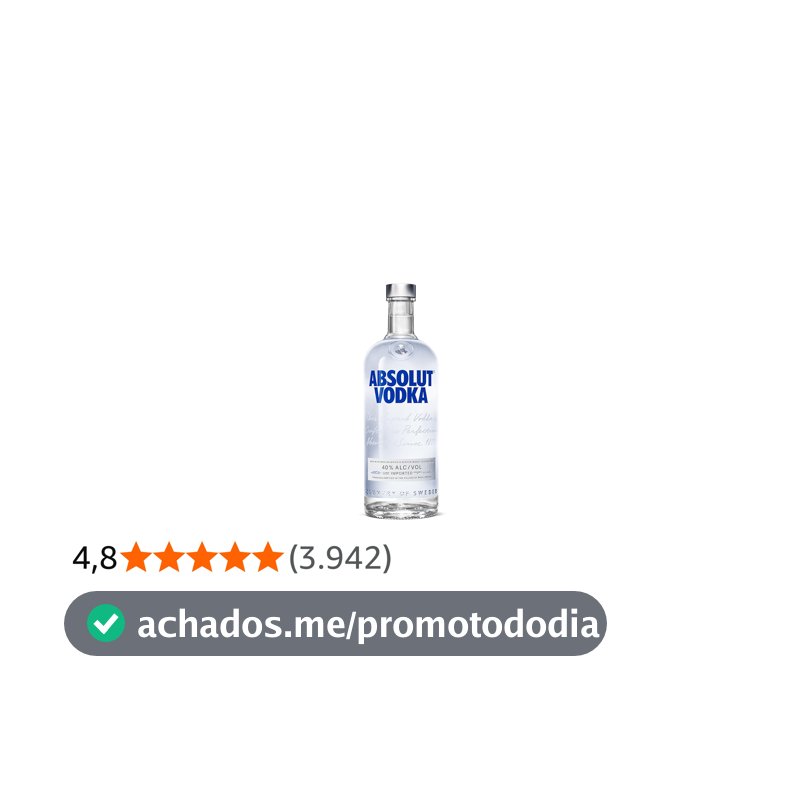 Vodka Absolut - 1 Litro