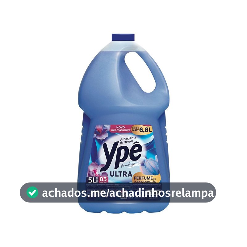 Ypê Amaciante Tradicional Aconchego 5L (Embalagem pode variar)