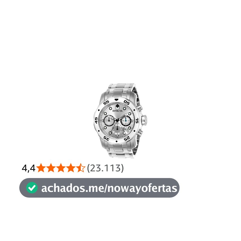 Invicta Relógio cronógrafo masculino Pro Diver Collection