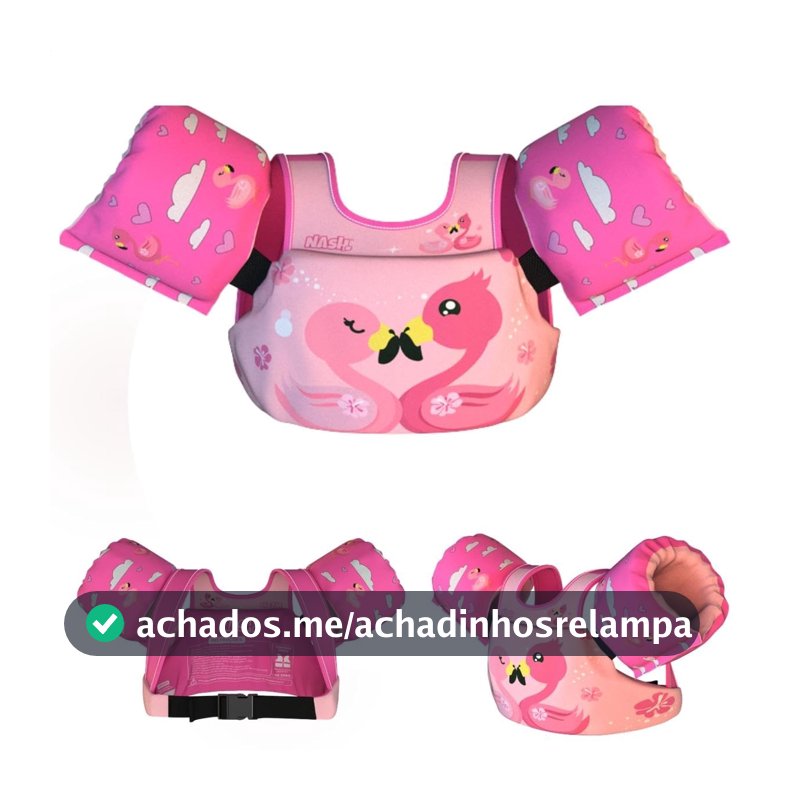 Nash Boia Infantil com Colete Salva Vidas