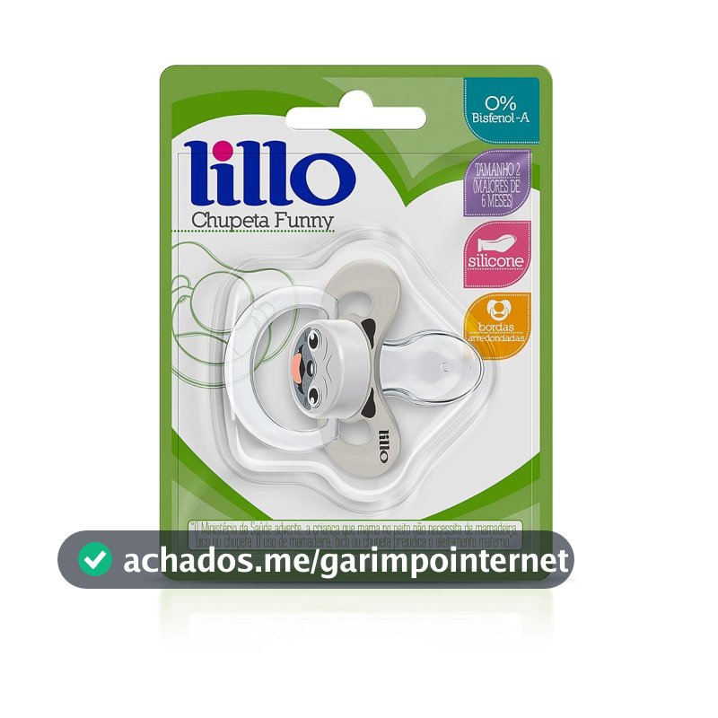 Chupeta Anatômica de Silicone Lillo, Cachorro, Bege, Tamanho 2