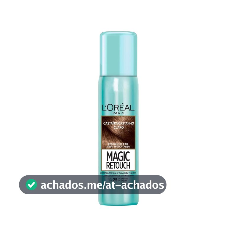 Retoque Instantâneo Magic Retouch, Castanho Claro, L'Oréal Paris