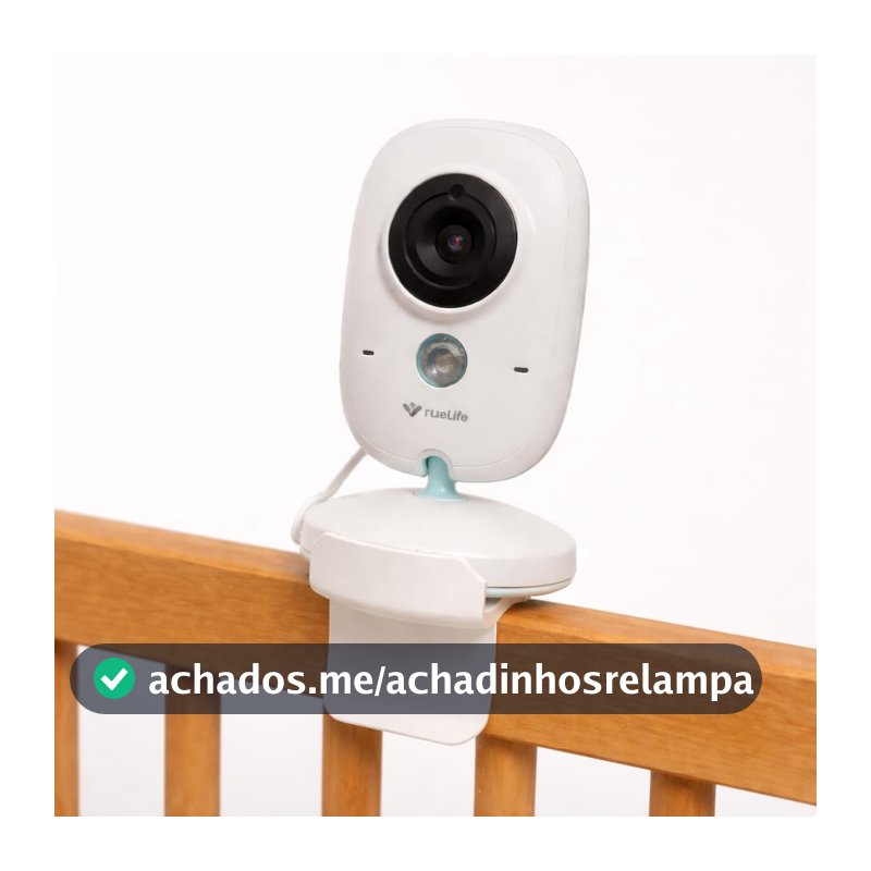 Suporte para Babá Eletrônica VB603 e Similares, Base com Encaixe 7cm, Suporte Seguro e Resistente para Câmera de Monitoramento de Bebê, Berço,