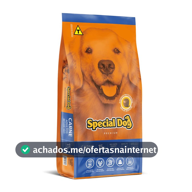Ração Special Dog Carne 15Kg