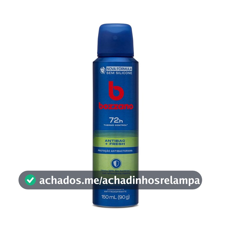 Bozzano Desodorante Aerossol Fresh 150Ml