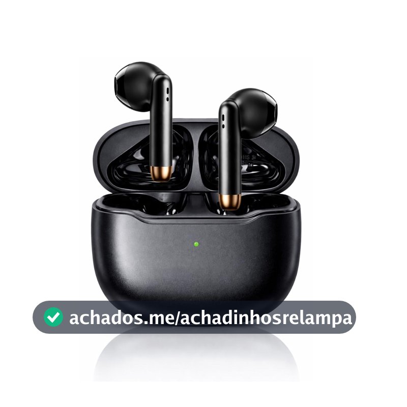 Fone de Ouvido Bluetooth 5.4 TWS com IPX4 à Prova d’Água, Redução de Ruído e Microfone – Ideal para Corrida, Academia e Trabalho (iOS e Android)