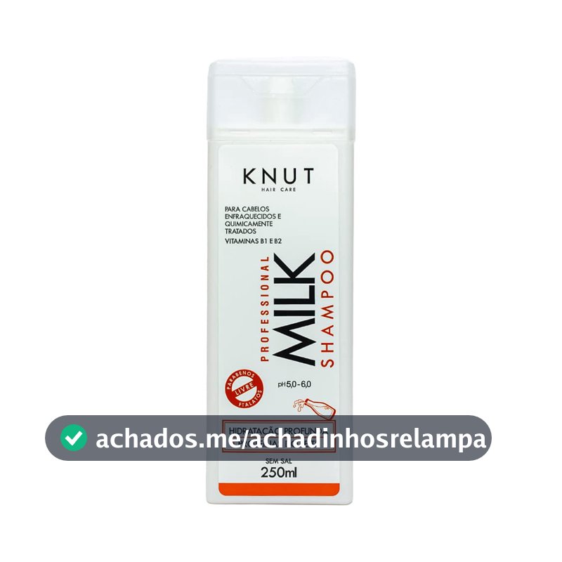 Shampoo KNUT Hair Care Milk, 250ml