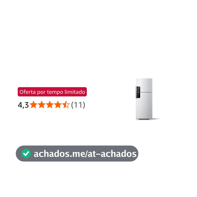 Geladeira Frost Free 412 Litros Branca Consul com Compartimentos Removíveis - CRM50MB 110V