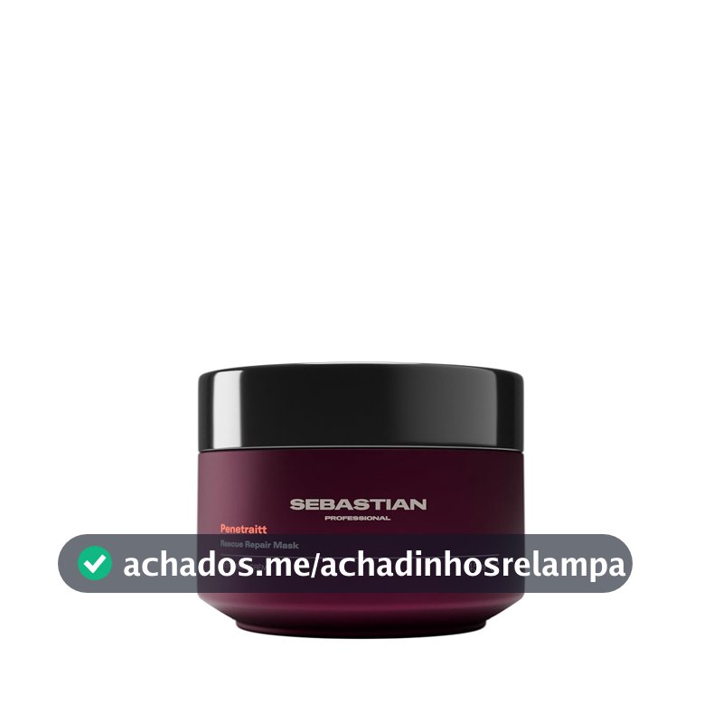 Sebastian Professional, Penetraitt, Máscara capilar de restauração e resgate para cabelos danificados, 145ml