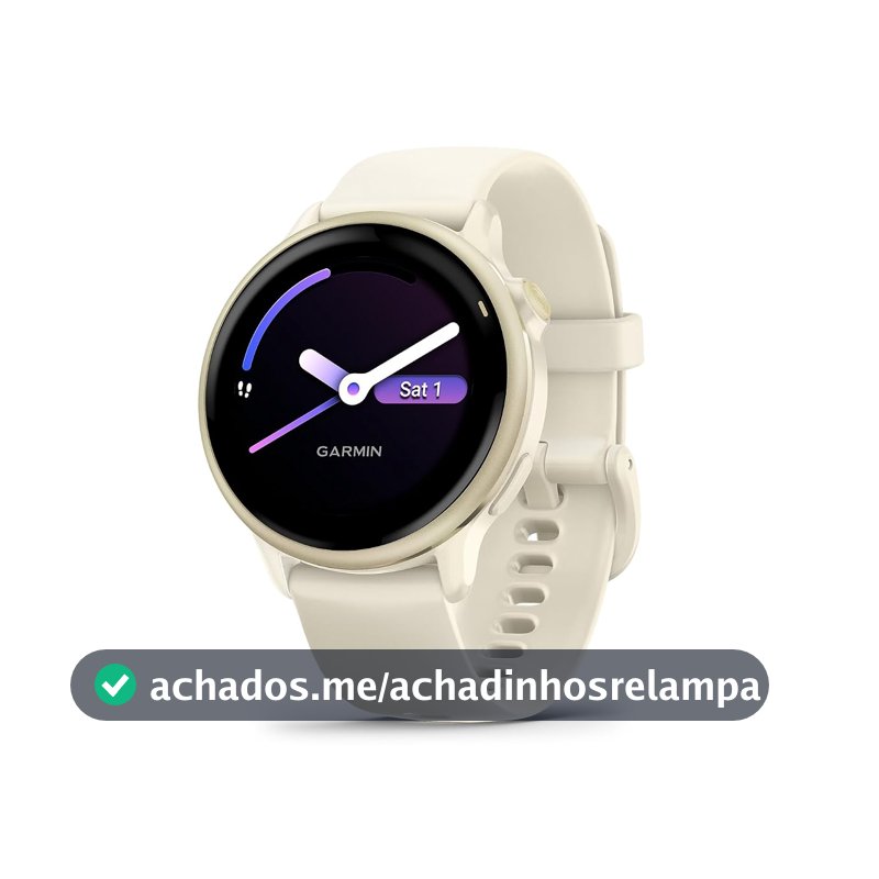 Garmin Relógio Vivoactive 6 com Monitor Cardíaco de Pulso e GPS