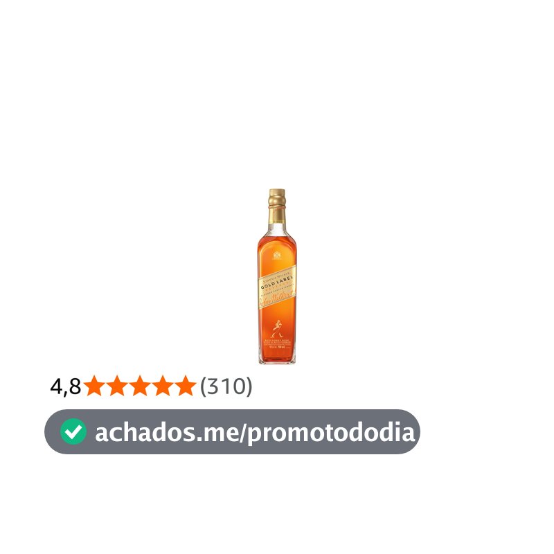 Whisky Johnnie Walker Gold Label 750ml