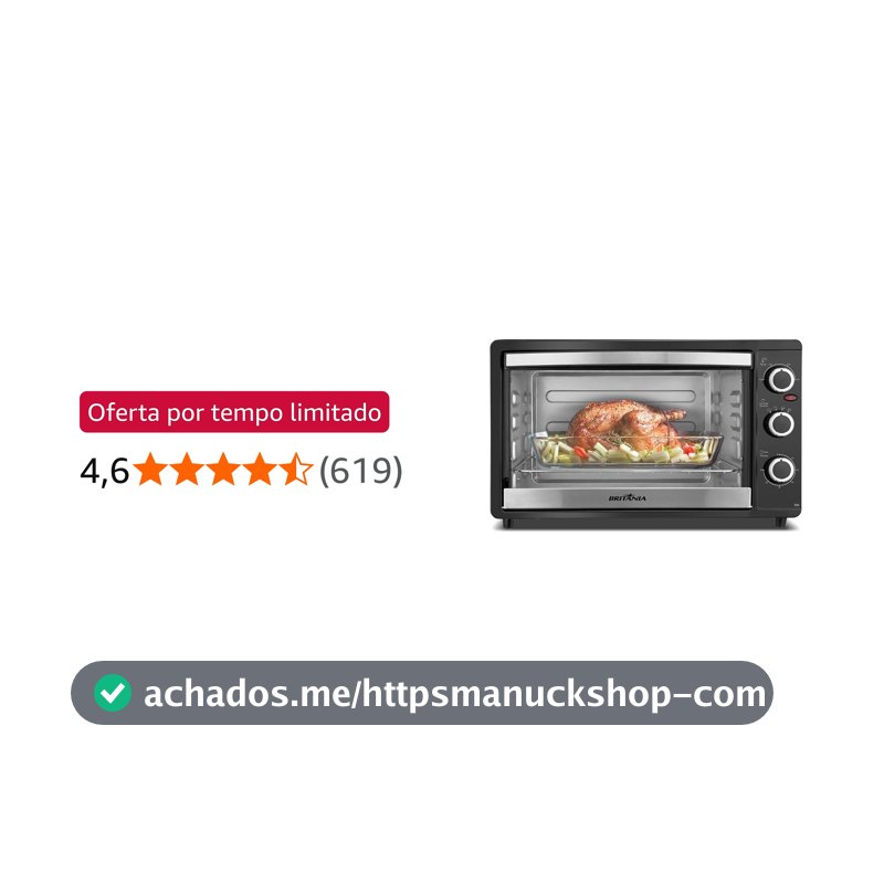 Forno Elétrico Britânia BFE41P 36L 1500W 220V