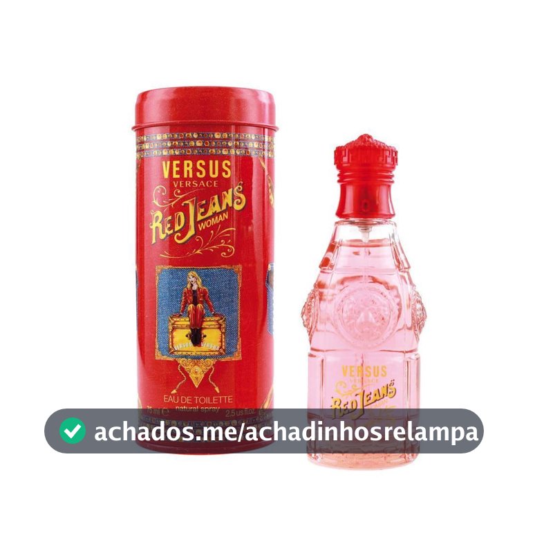 Versace Perfume Red Jeans Edt 75Ml
