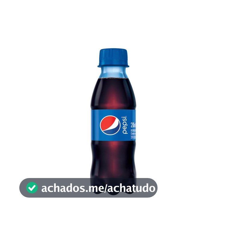 Refrigerante Pepsi, Garrafa 200ml, Pack com 12 unidades
