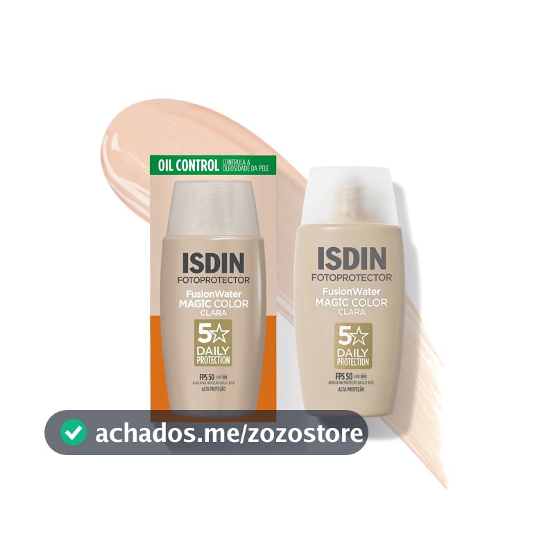 ISDIN Protetor Solar Facial Fusion Water 5 Stars