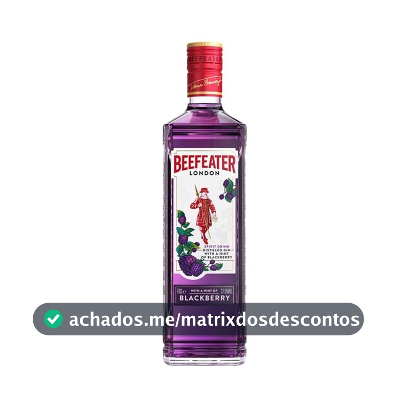 Gin Inglês Beefeater Blackberry Garrafa 700ml