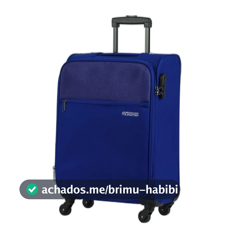 American Tourister Mala de Viagem Frankfurt Azul Pequena