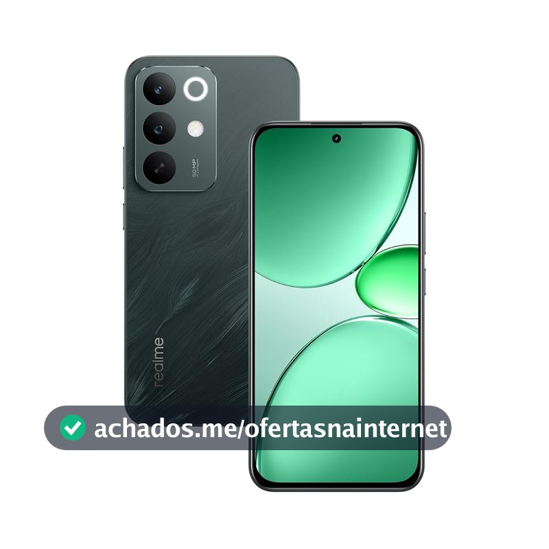 Realme C85 Pro Smartphone Tela de 6,8 polegadas AMOLED 120Hz Display, 256GB ROM 8GB RAM 7000mAh Batteria 45W, Qualcomm Snapdragon 685, IP69 Provação de água, NFC, Dual 4G SIM Verde
