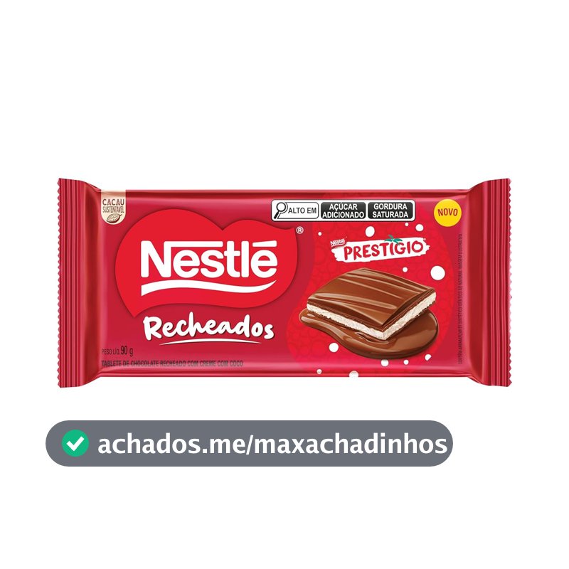NESTLÉ PRESTÍGIO Recheado 90g Tablete