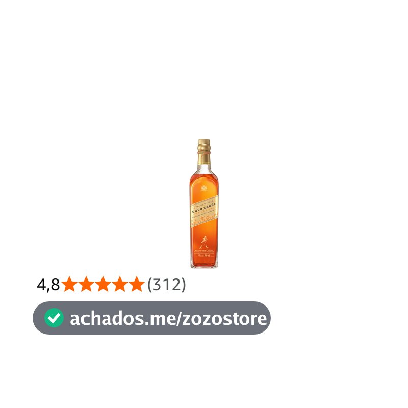 Whisky Johnnie Walker Gold Label 750ml