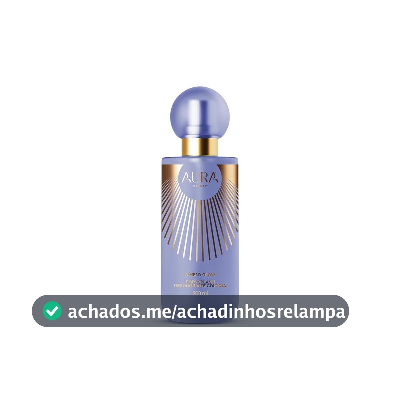 Body Splash Desodorante Corporal Athena Glow 200ml