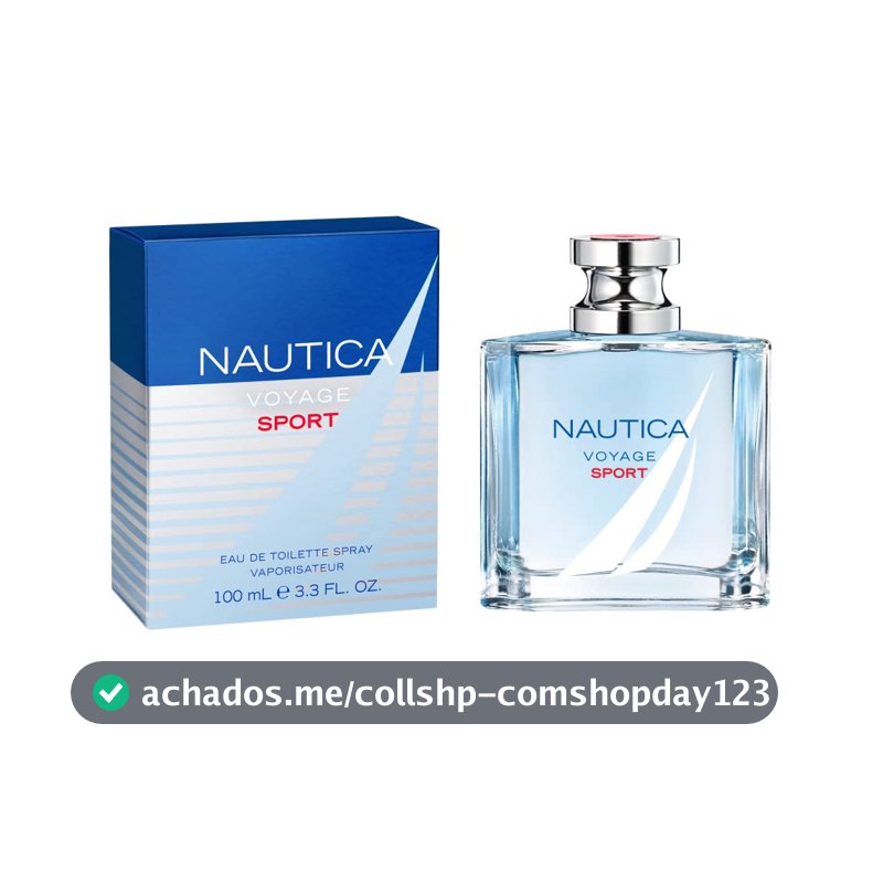 Perfume Nautica Voyage Sport Eau de Toilette Masculino 100ml