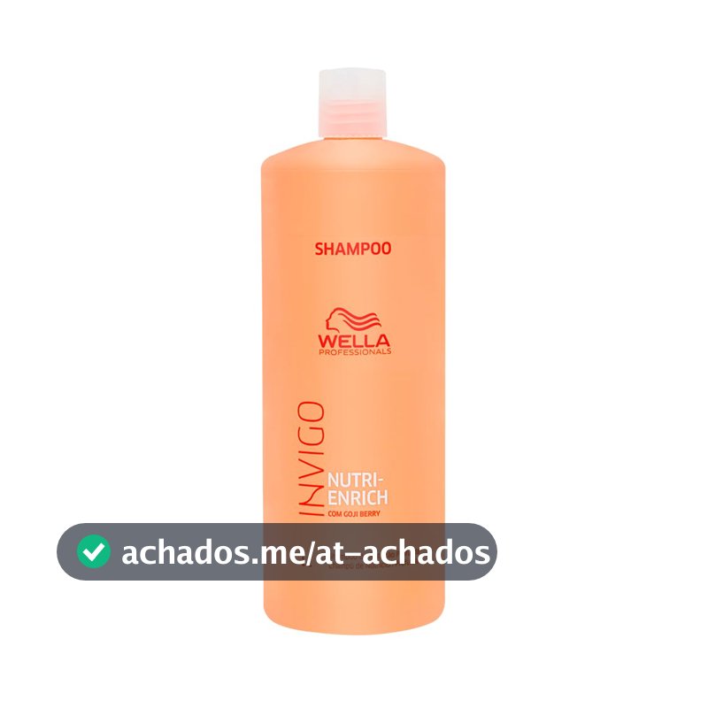 Shampoo Invigo Nutri Enrich Wella Professionals 1000 ml