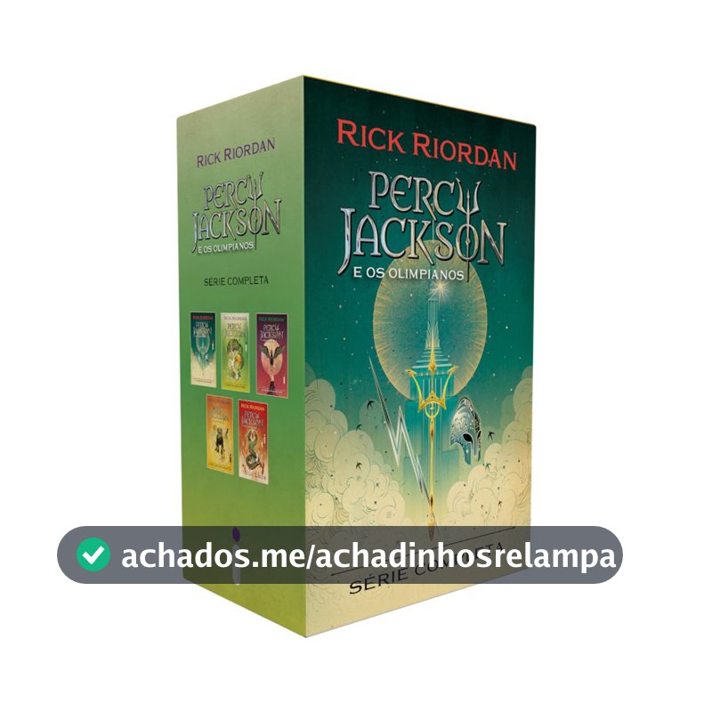 Box Percy Jackson e os olimpianos - Nova edição