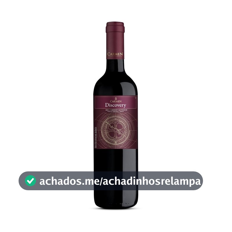 Vinho Tinto Chileno Carmen Discovery Cabernet Sauvignon 750 Ml