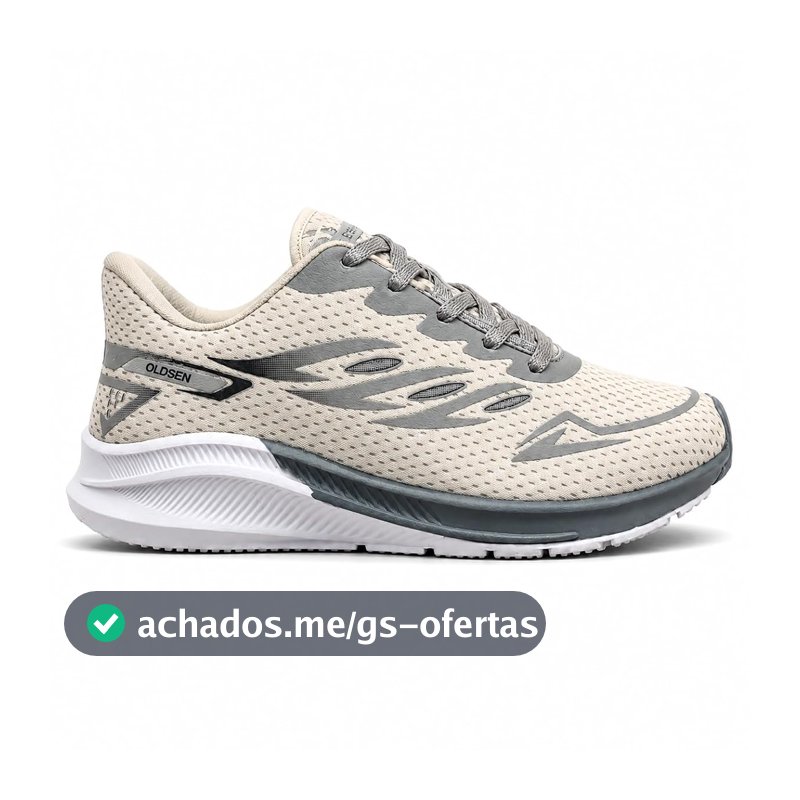 Tênis Volt Masculino Esportivo Leve e Confortável com Solado Anti Impacto para Treino Academia Caminhada e Dia a Dia