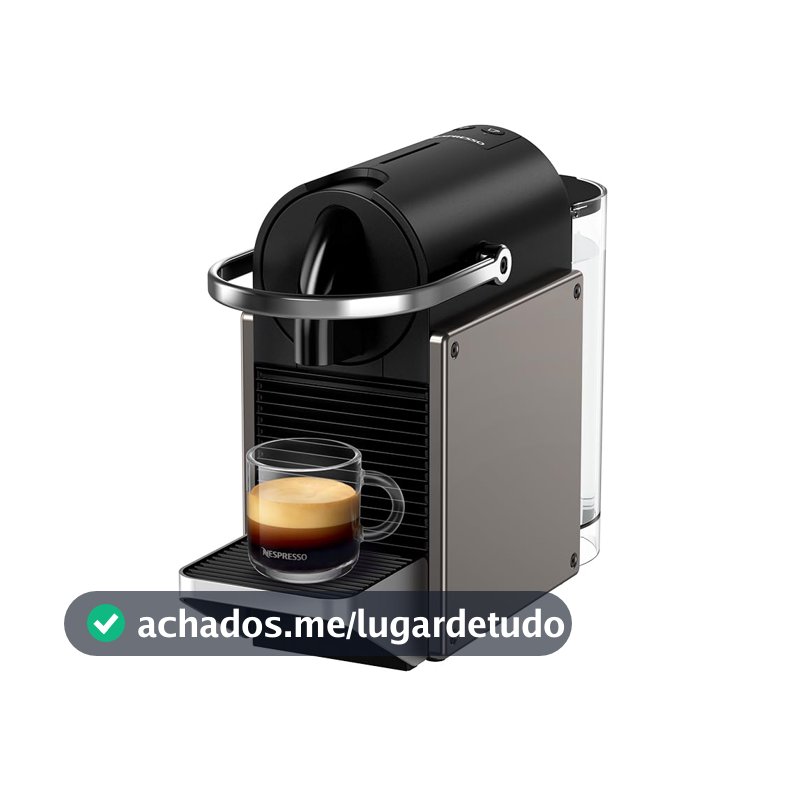 Cafeteira Espresso Nespresso Pixie Redesign Titânio 220V