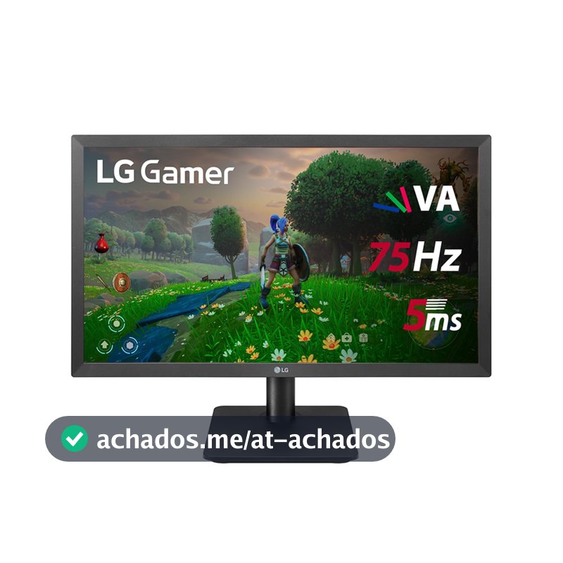 Monitor Gamer LG 21,5'' VA FHD 75Hz 5ms HDMI FreeSync Inclinação Bivolt Preto 22MP410-B.AWZM