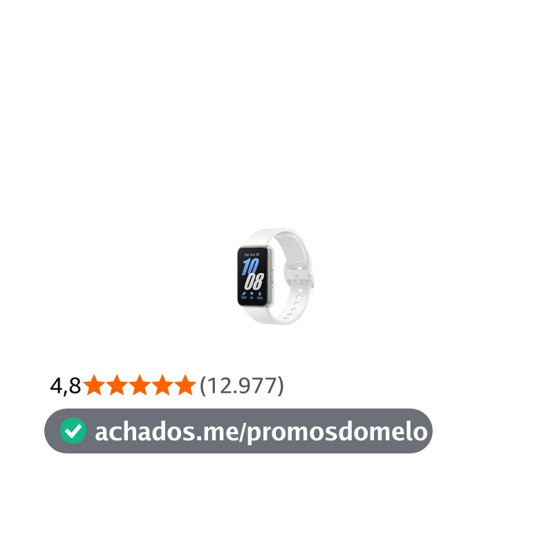 Smartwatch Samsung Galaxy Fit3 Display 1.6" Prata