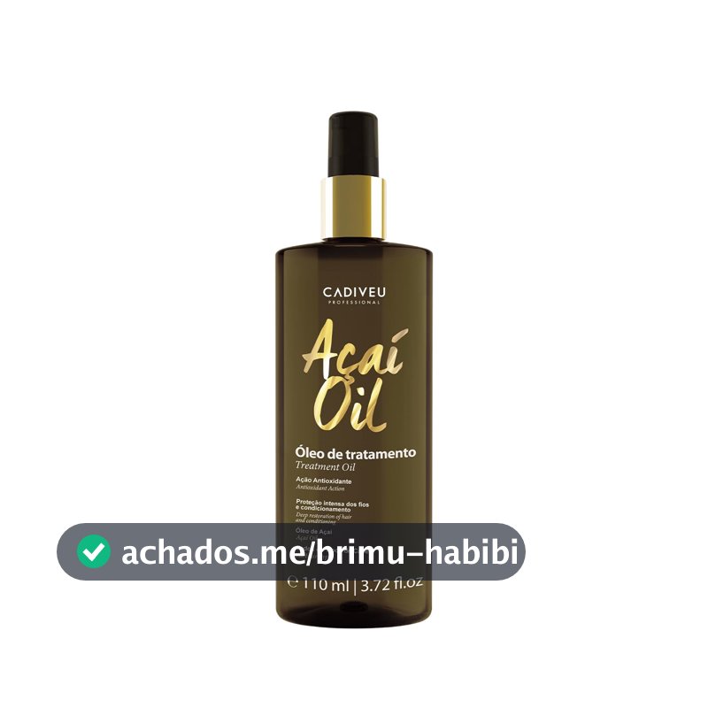 Cadiveu Professional Açaí Oil - Óleo de Tratamento 110ml