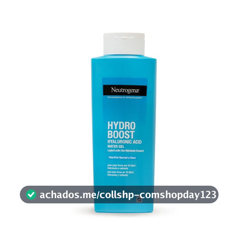 Hidratante Corporal em Gel Neutrogena Hydro Boost, Sem Perfume, 400ml