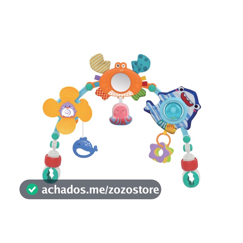 Maxi Baby Móbile Para Carrinho e Berço com Chocalho Ocean