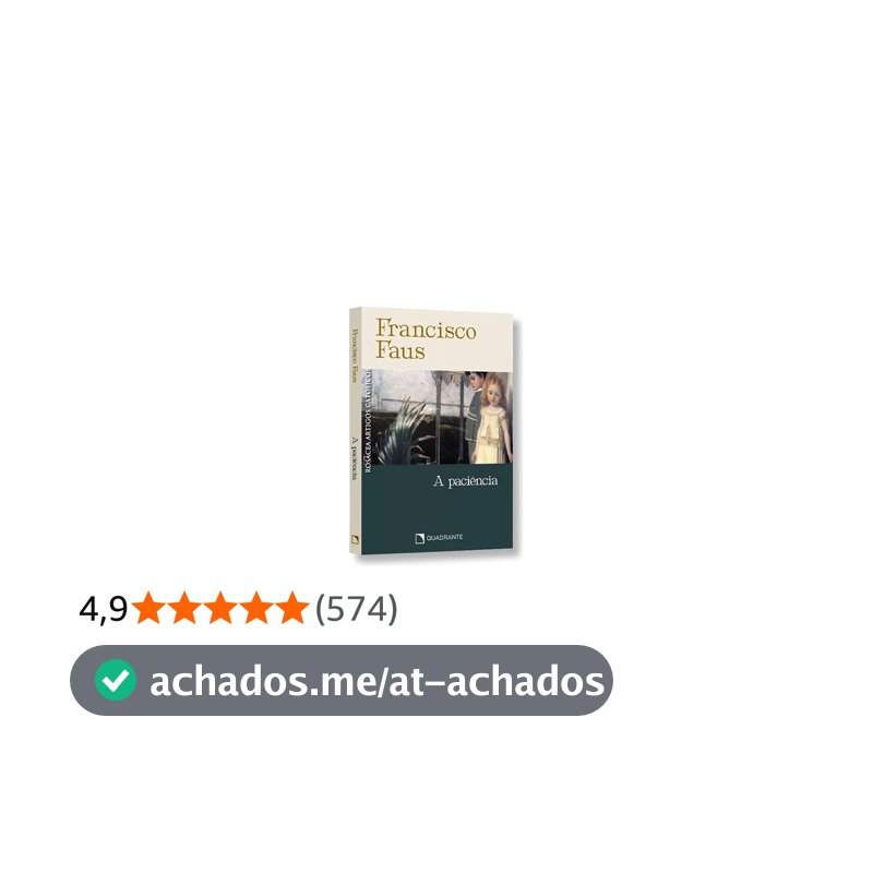 Pocket A paciência - 4 Edição - Coleção Francisco Faus