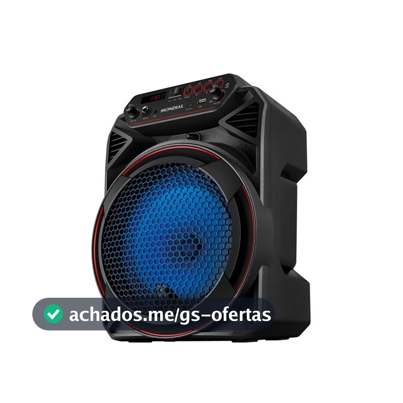 MONDIAL Caixa Amplificada, Preto, 150W RMS, Bivolt - CM-150