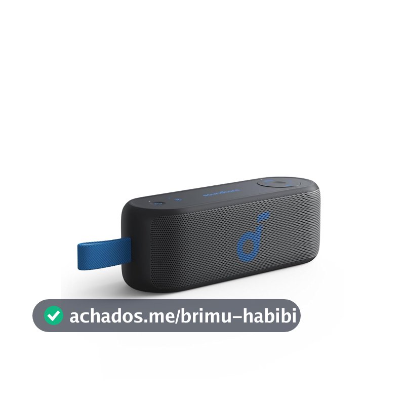 Anker soundcore Select 3 Caixa de Som Bluetooth Portátil, 20h, Ipx7, 16W