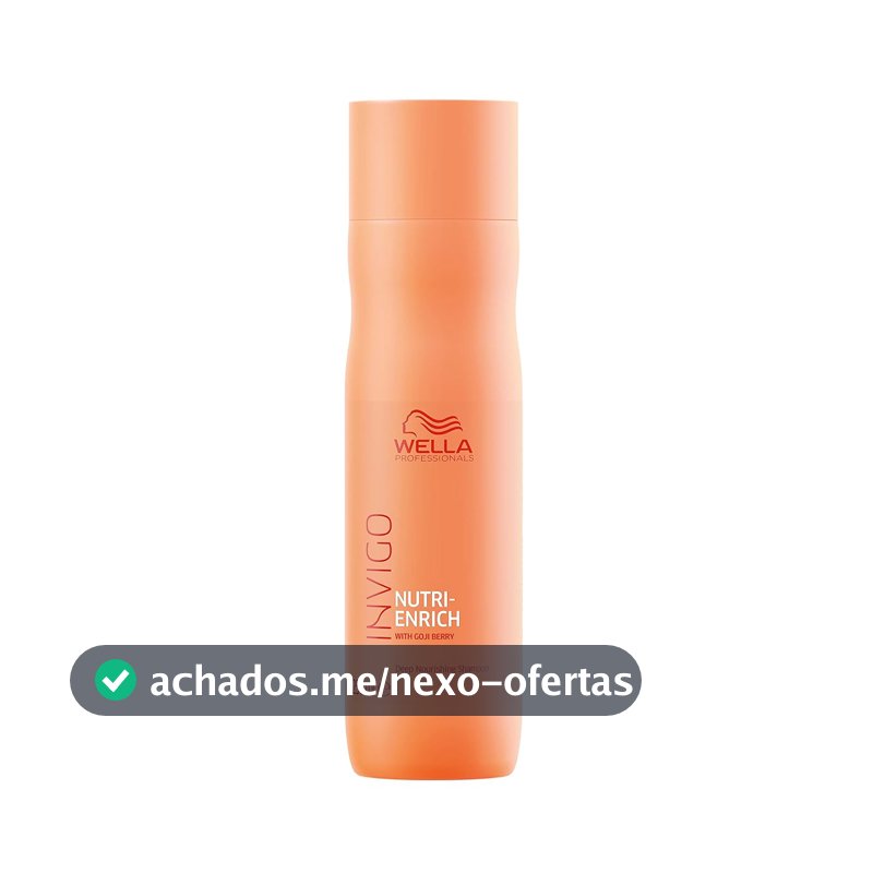 Wella Professionals Nutri Enrich Shampoo, Tamanho: 250 ml (Pacote de 1)