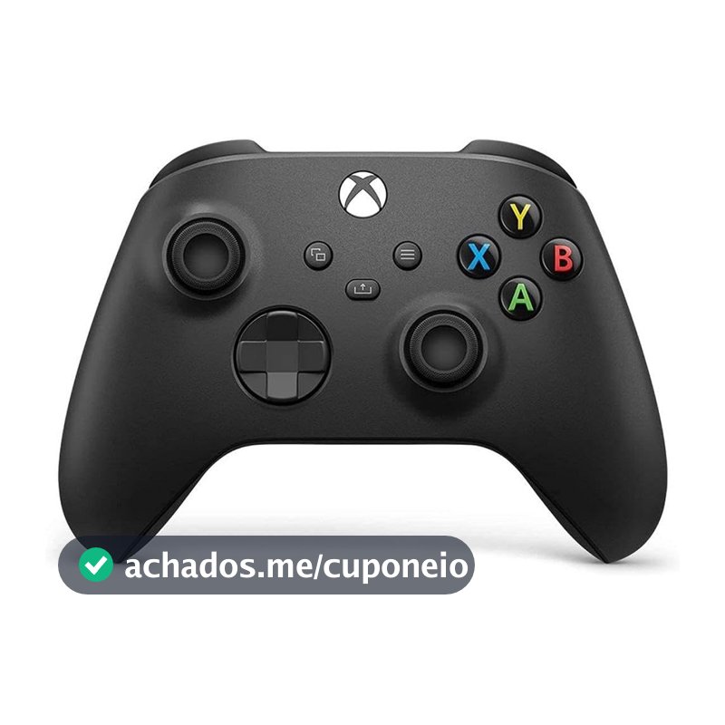 Xbox, Carbon Black, Controle Sem Fio, Bluetooth, USB-C