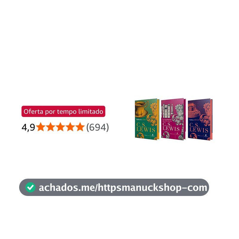 Kit C.S. Lewis Reflexões