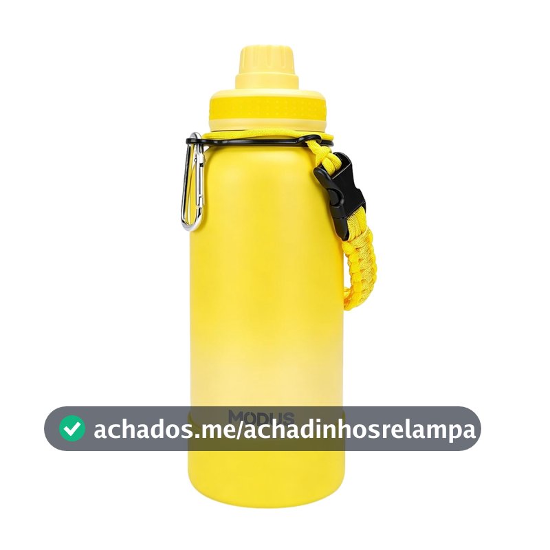 MODUS Garrafa Térmica 950ml - Parede Dupla de Isolamento 24horas Gelado