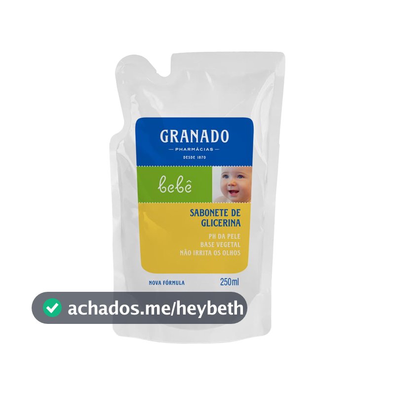 Granado Refil Sabonete Líquido Bebê, Tradicional, 250ml