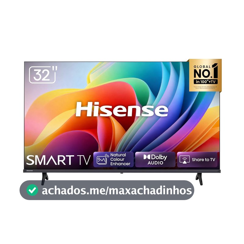 Hisense Smart TV HD 32" Polegadas 32A4NV