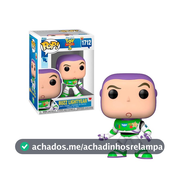 Candide, Boneco, Funko POP! Buzz Lightyear, Disney Toy Story 5-9 cm